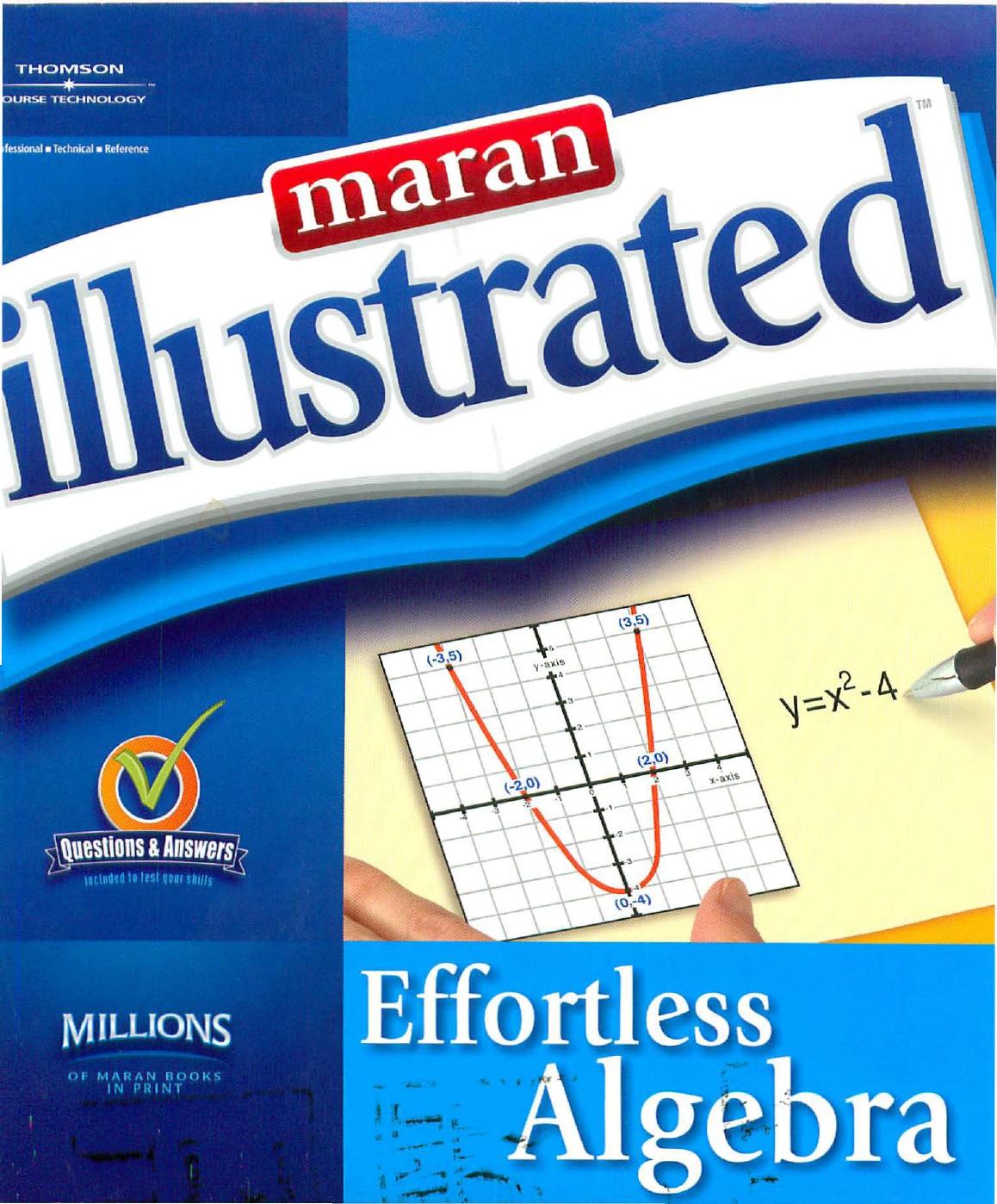 Maran Illustrated Effortless Algebra by maranGraphics Development Group) maranGraphics Development Group