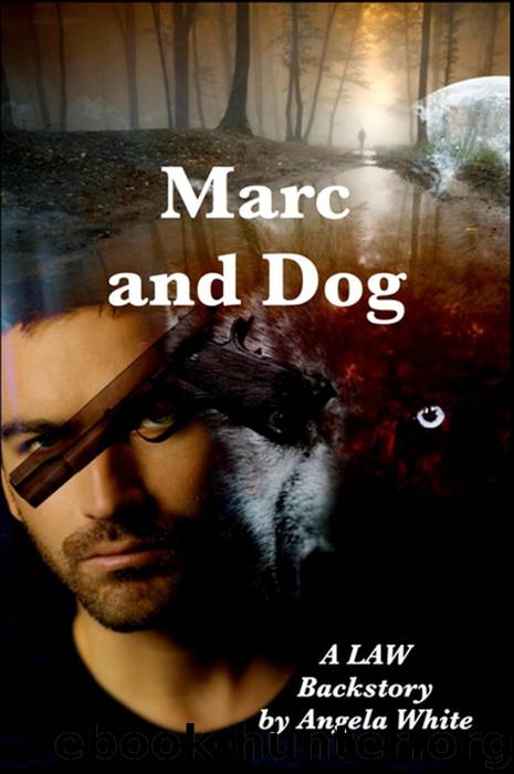 Marc and Dog by Angela White