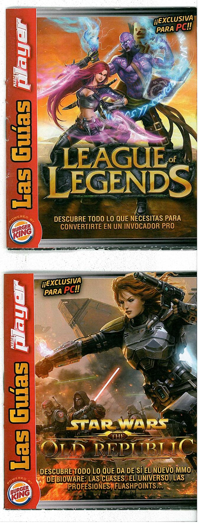 Marca Player Guia League of Legends Y Star Wars The Old Republic by Unknown