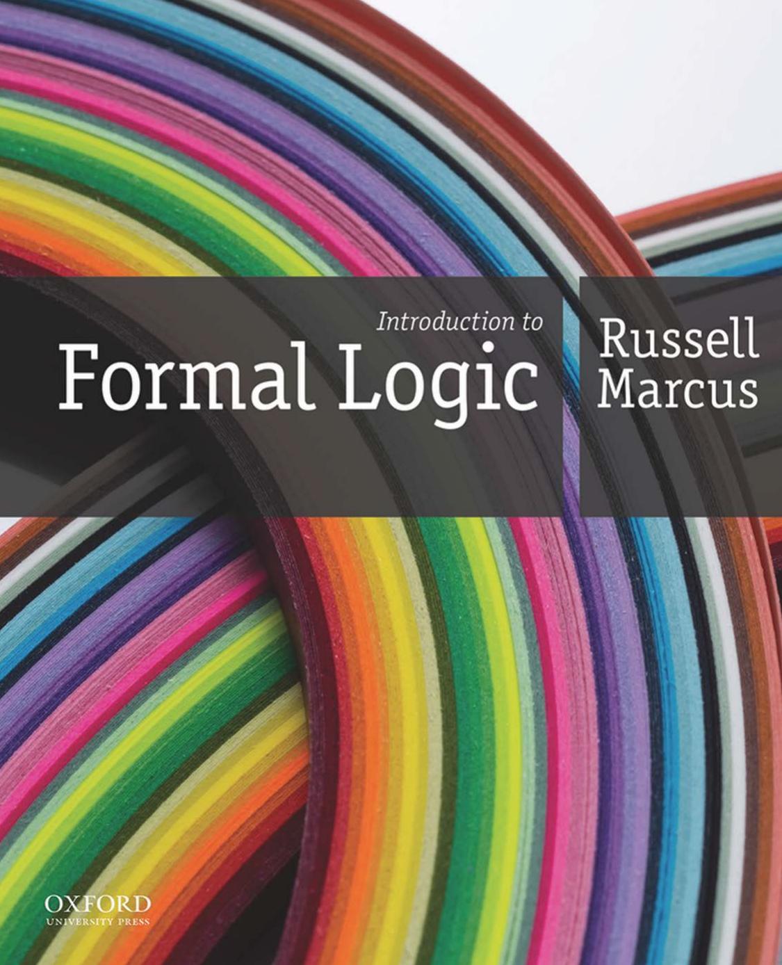 Marcus by Introduction to Formal Logic (2018)