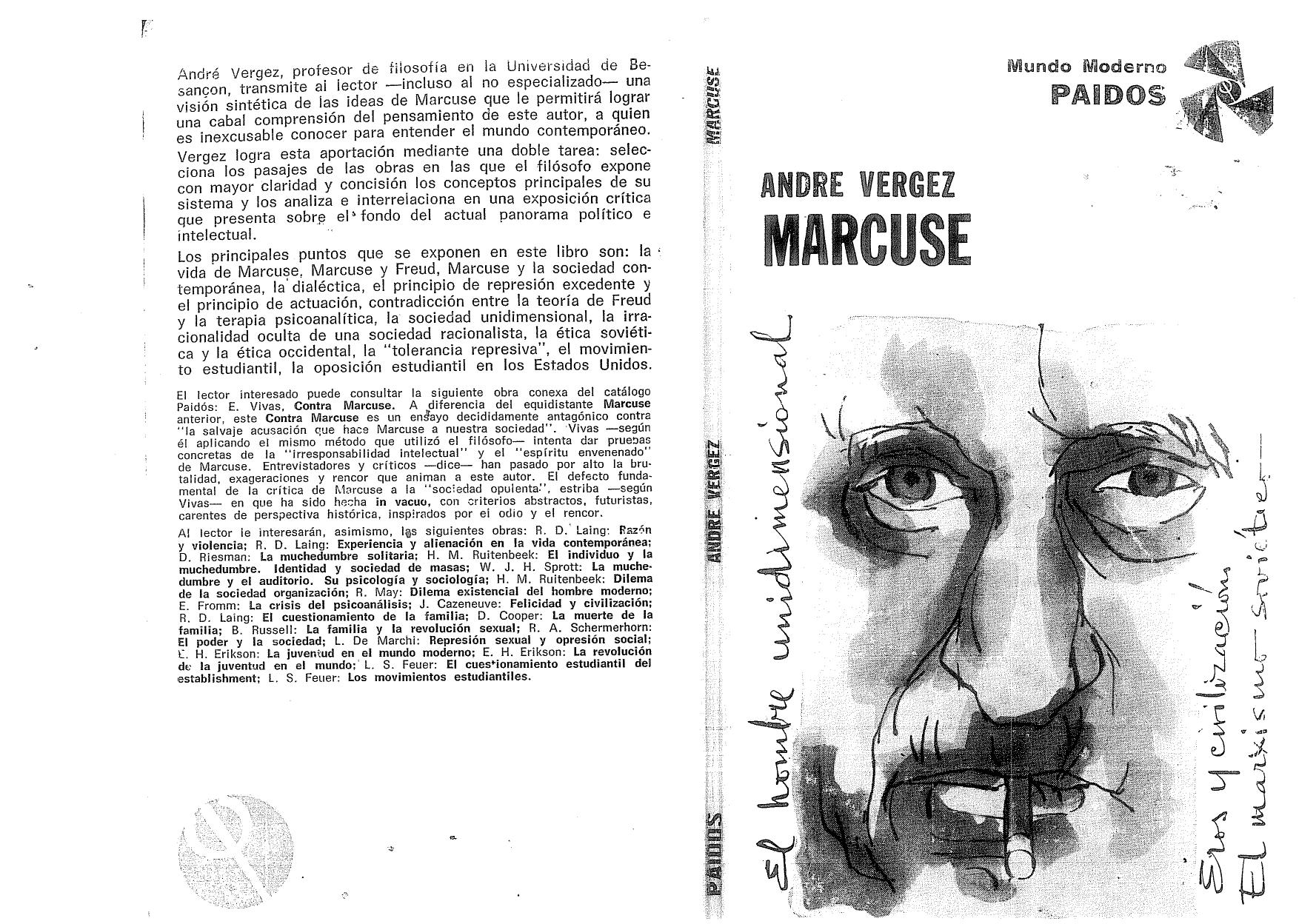 Marcuse by André Vergez