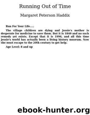 Margaret Peterson Haddix by Running Out of Time (epub)