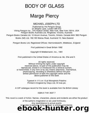 Marge Piercy by Body Of Glass