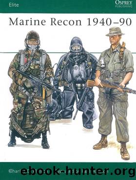 Marine Recon 1940-90 by Charles Melson