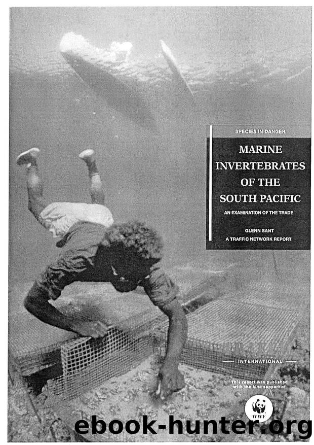 Marine invertebrates of the South Pacific (Scanned PDF, 6.1 MB) by Glenn Sant