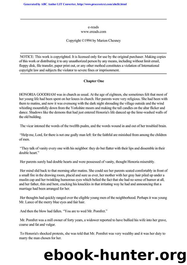 Marion Chesney by The Sins Of Lady Dacey