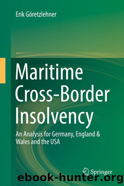 Maritime Cross-Border Insolvency by Erik Göretzlehner