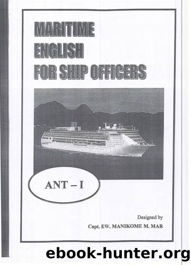 Maritime English for Ship Officers by Unknown