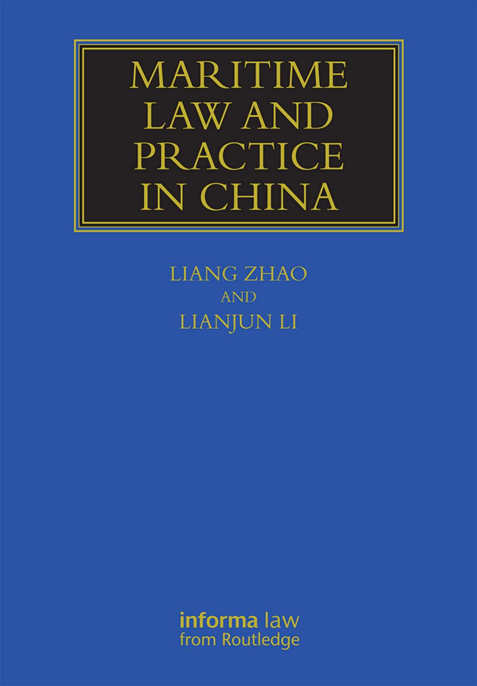 Maritime Law and Practice in China by Unknown