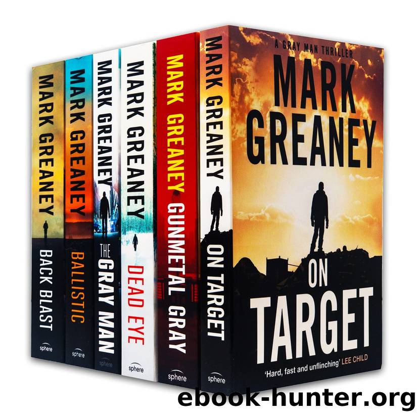 Mark Greaney Gray Man Trilogy 6 Books Collection Set by Greaney Mark