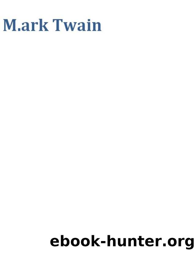Mark Twain by Aventurile Lui Tom Sawyer