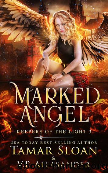 Marked Angel: A New Adult Paranormal Romance (Keepers of the Light Book 3) by Tamar Sloan & V.P. Allasander