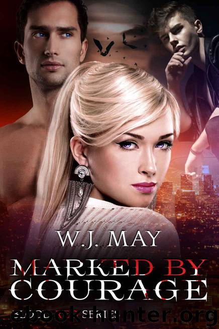 Marked by Courage: Vampire Shifter Romance (Blood Red Series Book 3) by May W.J