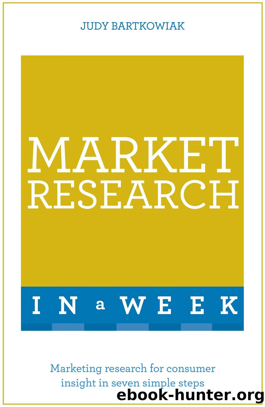 Market Research In A Week by Author