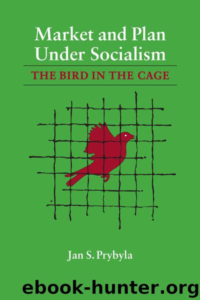 Market and Plan Under Socialism by Jan S. Prybyla