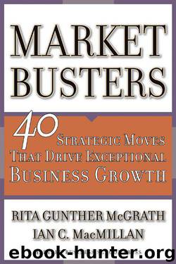 Marketbusters: 40 Strategic Moves That Drive Exceptional Business Growth by Rita Gunther McGrath & Ian C. Macmillan