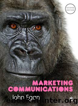 Marketing Communications by John Egan