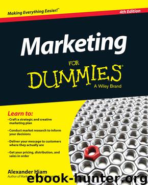 Marketing For Dummies by Alexander Hiam