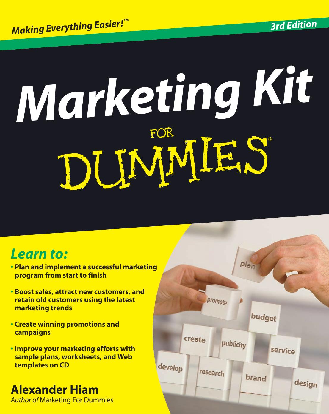 Marketing Kit for Dummies by Unknown
