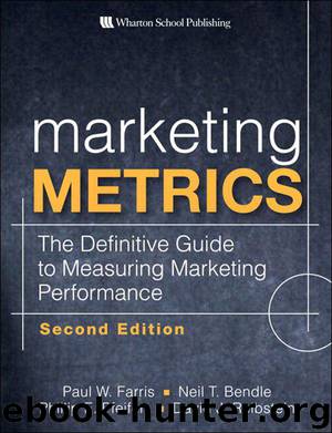 Marketing Metrics: The Definitive Guide to Measuring Marketing Performance (2nd Edition) by Paul W. Farris & Neil T. Bendle & Phillip E. Pfeifer & David J. Reibstein