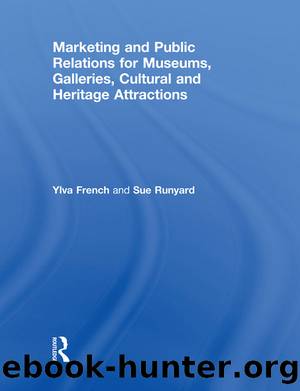 Marketing and Public Relations for Museums, Galleries, Cultural and Heritage Attractions by Ylva French Sue Runyard
