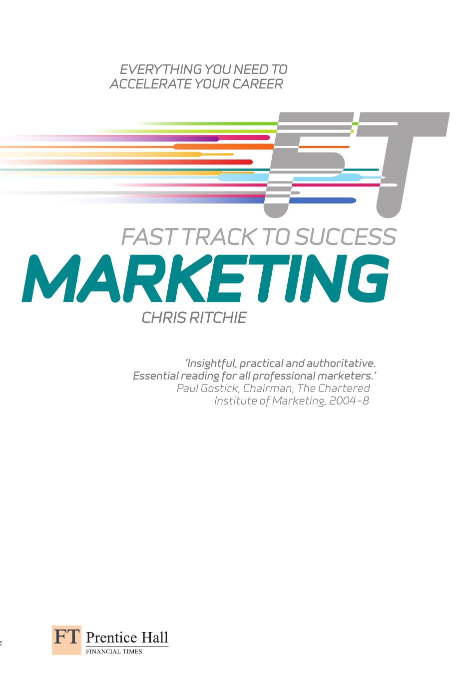 Marketing: Fast Track to Success by Chris Ritchie