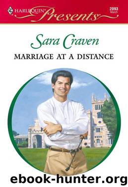 Marriage at a Distance by Craven Sara