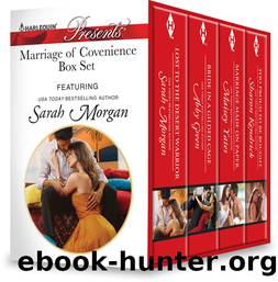 Marriage of Convenience Box Set: Bride in a Gilded Cage\Too Proud to Be Bought\Marriage Made on Paper\Too Proud to Be Bought by Sarah Morgan