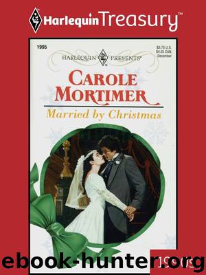 Married By Christmas by Carole Mortimer