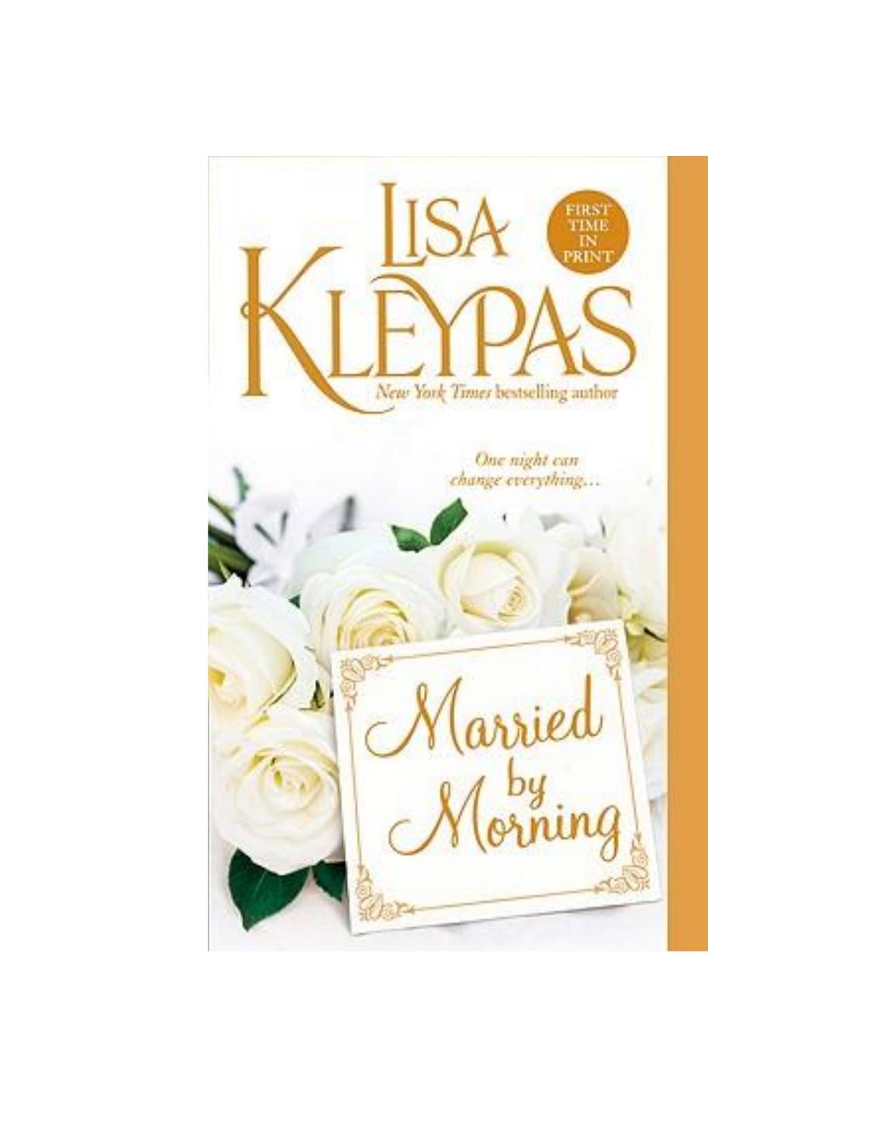 Married by Morning (Hathaways, Book 4) by Lisa Kleypas