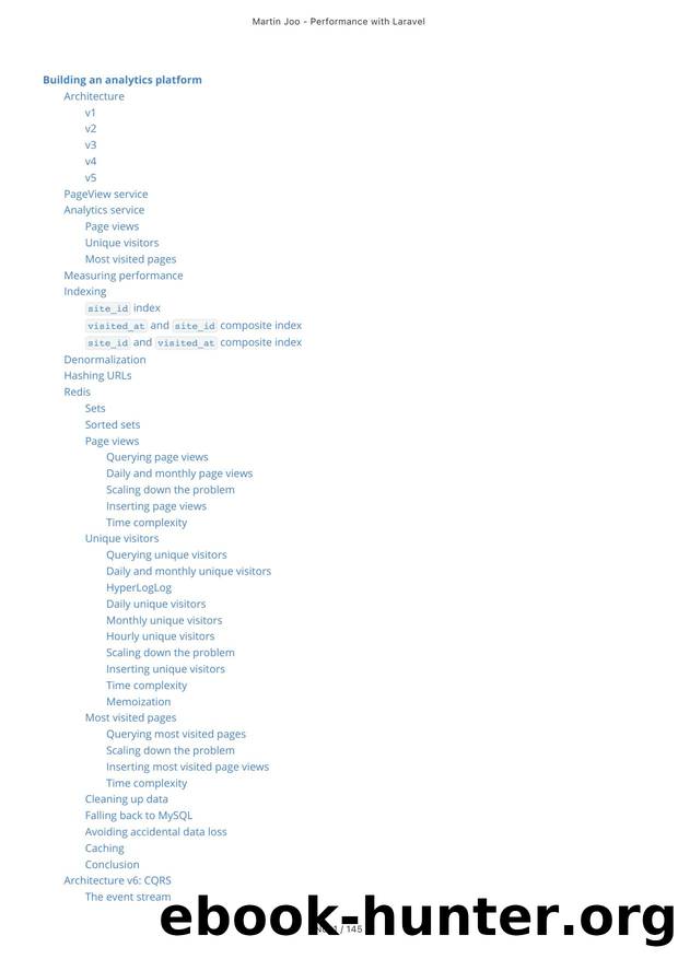 Martin J. Building an analytics platform by Unknown