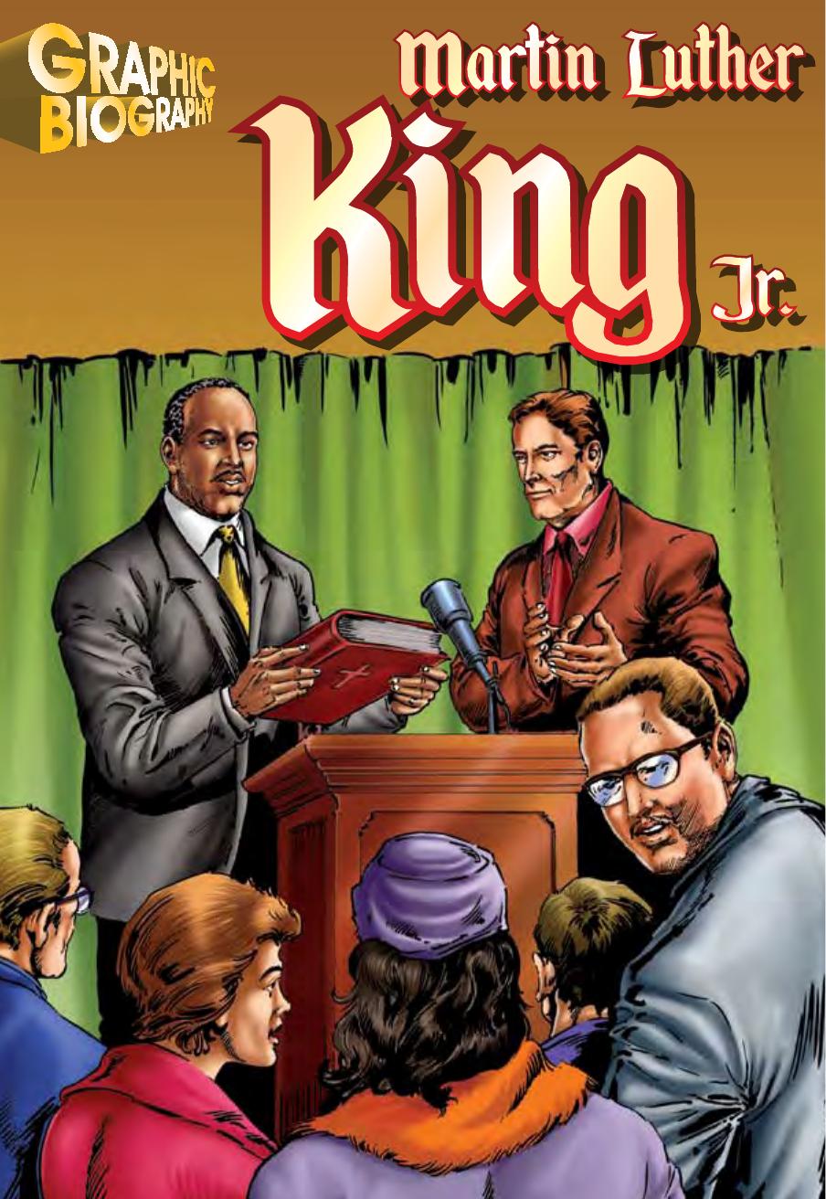 Martin Luther King, Graphic Biography (Saddleback Graphic Biographies) by Saddleback Educational Publishing