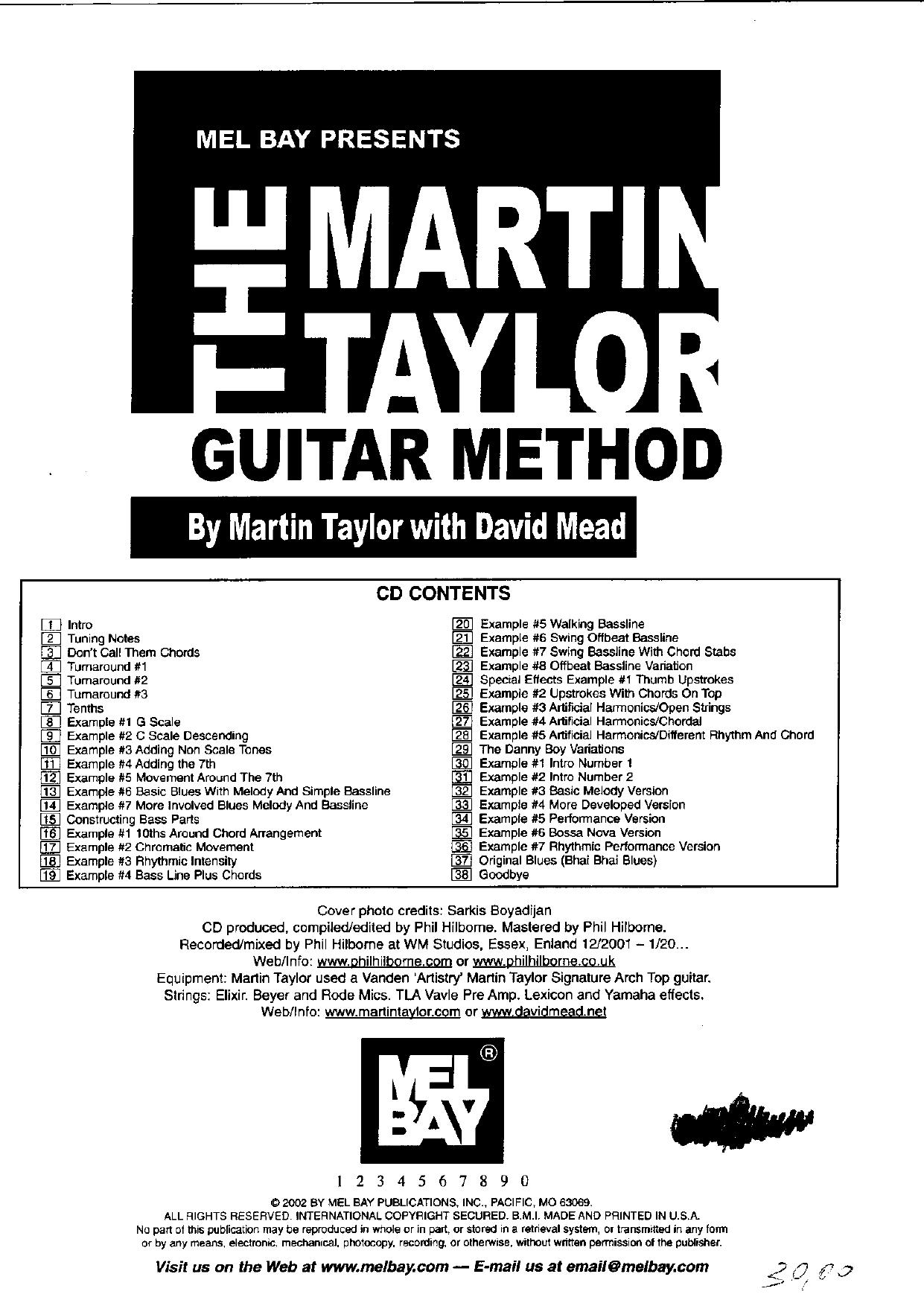 Martin Taylor Guitar Method by Unknown