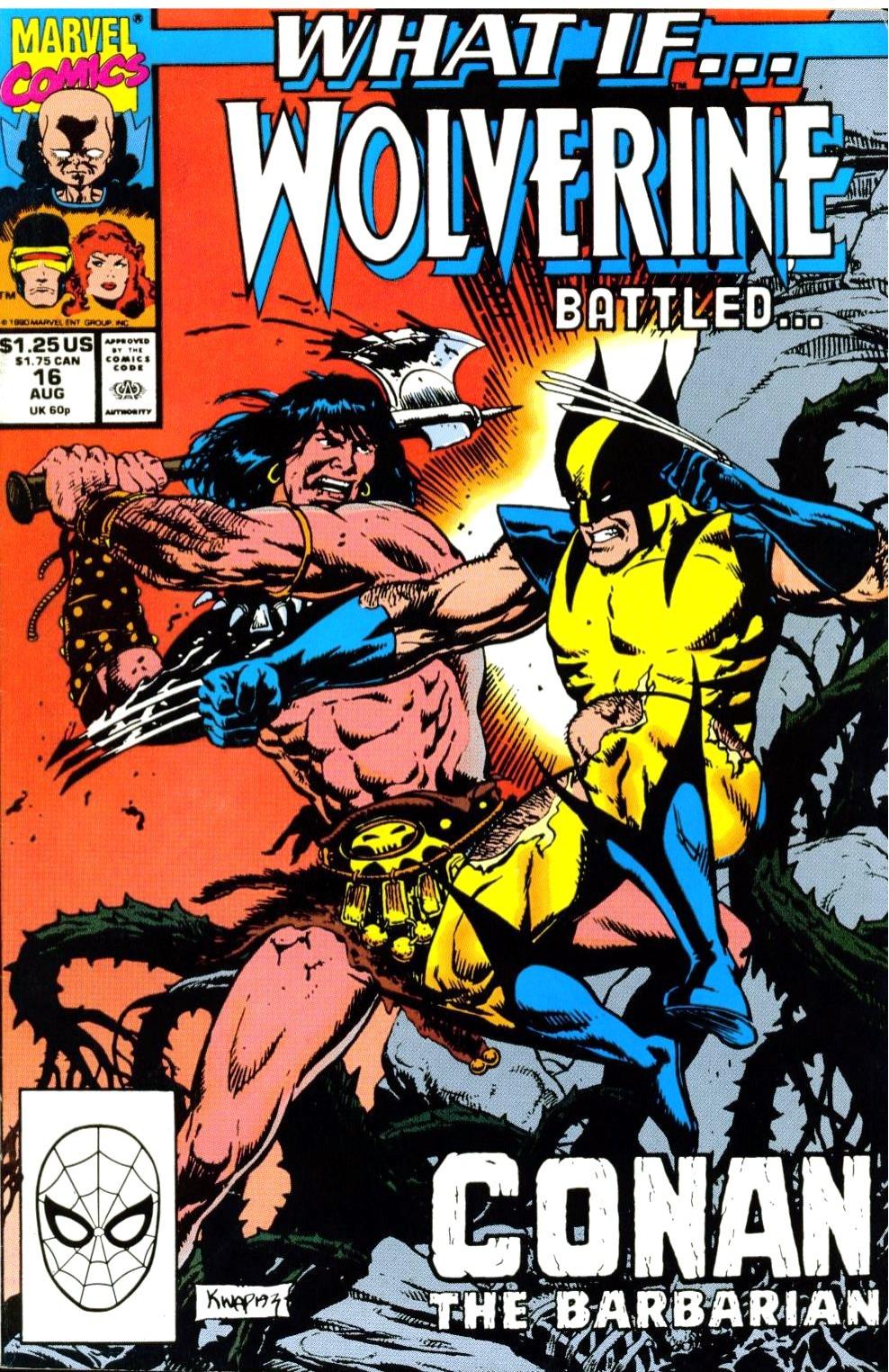 Marvel Comics - What If by Wolverine battled Conan
