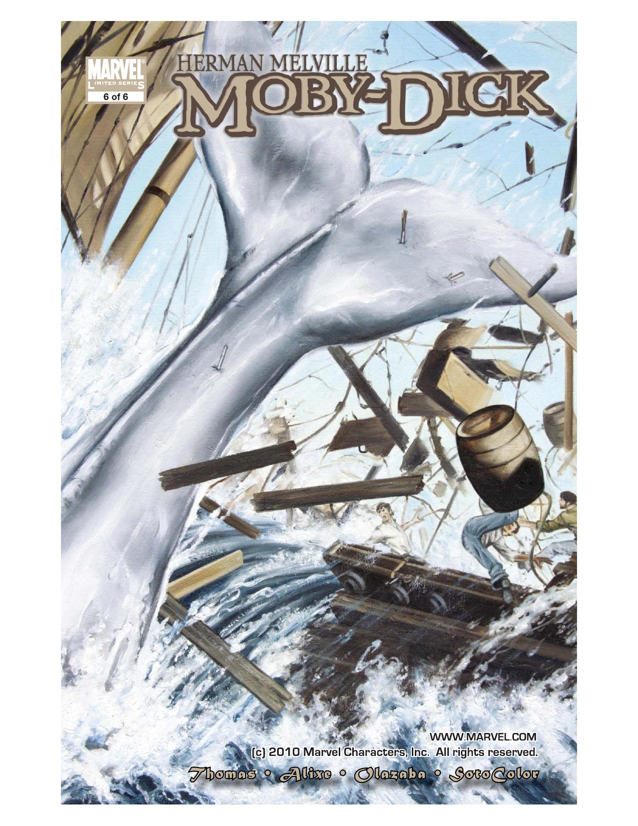 Marvel Illustrated: Moby Dick Issue #6 by Pascal Alixe
