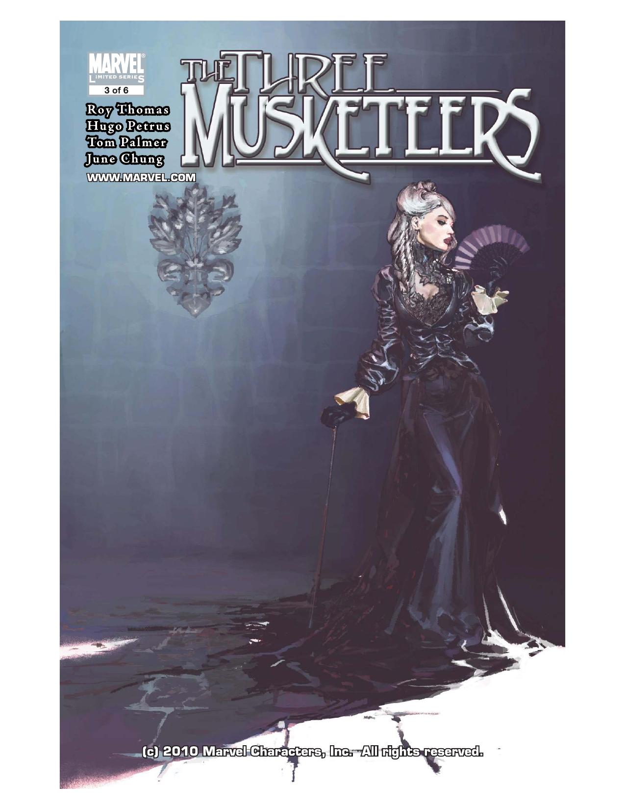 Marvel Illustrated: The Three Musketeers #3 by Roy Thomas