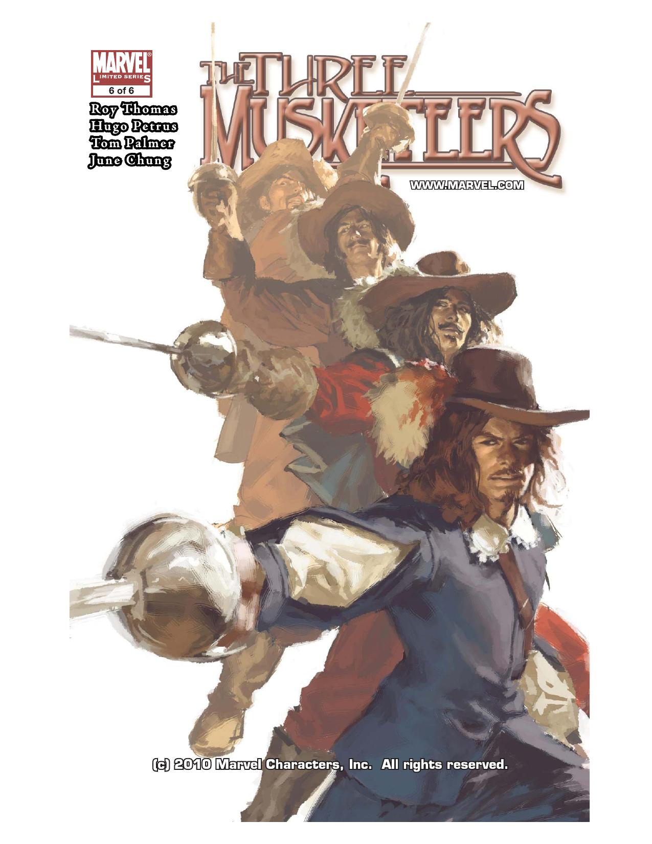 Marvel Illustrated: The Three Musketeers #6 by Hugo Petrus