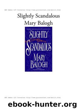 Mary Balogh - Bedwyn 05 by Luciana