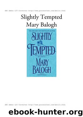 Mary Balogh - Bedwyn 06 by Luciana