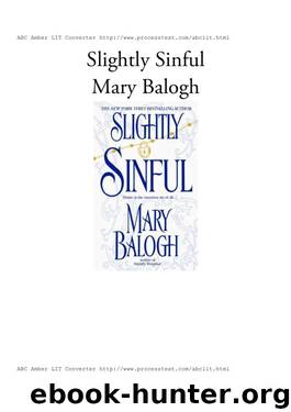 Mary Balogh - Bedwyn 07 by Luciana