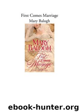 Mary Balogh - Huxtable 01 by Luciana