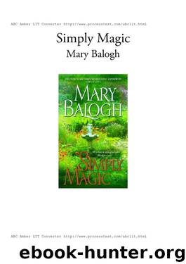 Mary Balogh - Simply 03 by Luciana
