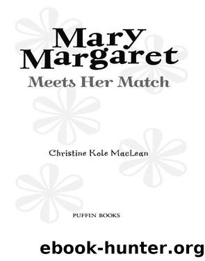 Mary Margaret Meets Her Match by Christine Kole MacLean