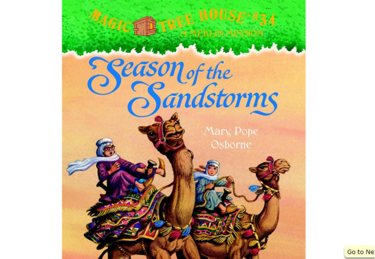 Mary Pope Osborne - [Magic Tree House 34] by Season of the Sandstorms (pdf)