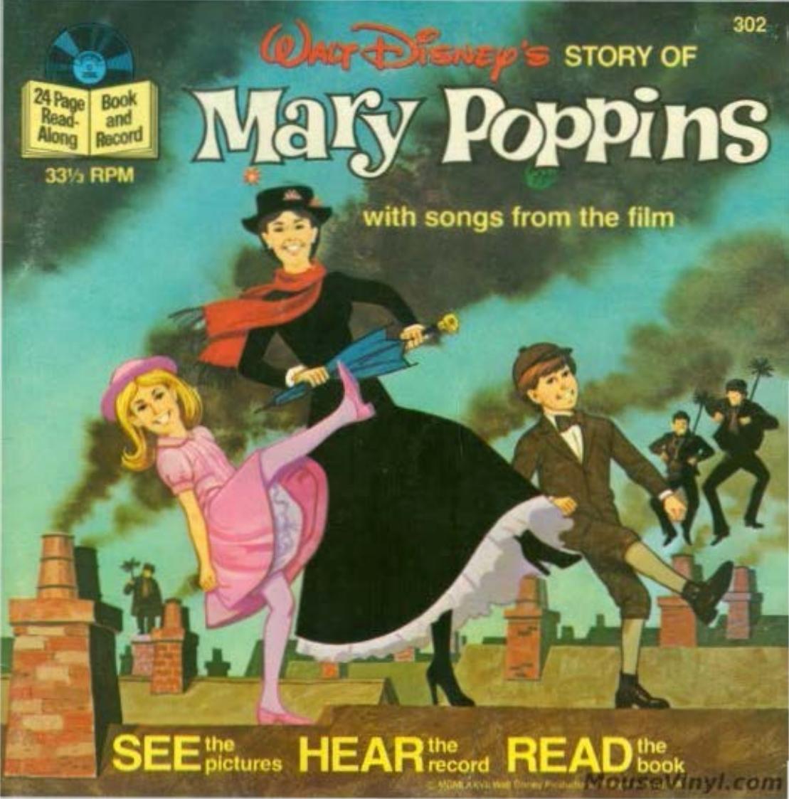 Mary Poppins - See, Hear, Read by Walt Disney