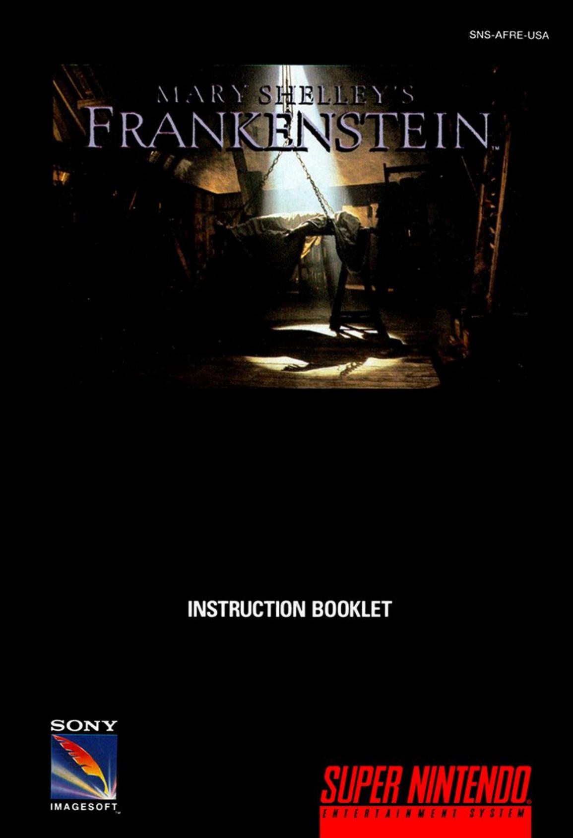 Mary Shelley's Frankenstein (USA) by Jonathan Grimm