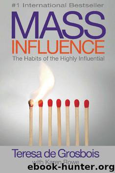 Mass Influence: The Habits of the Highly Influential by Teresa de Grosbois & Karen Rowe