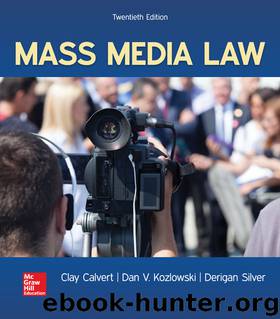 Mass Media Law by Pember Don & Pember Don