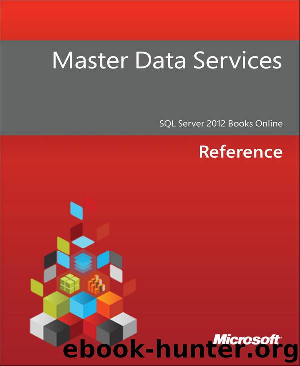 Master Data Services by Unknown