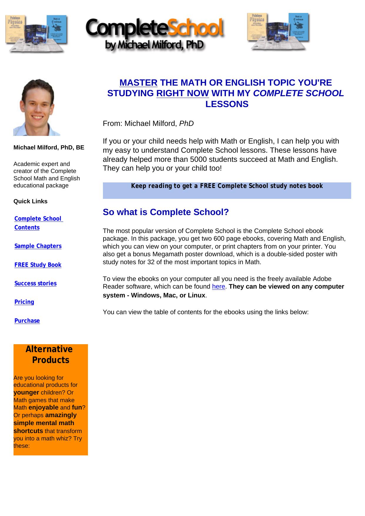 Master Math & English. Easy Explanations. 1200p Poster! by Best of Kuszter's Collection